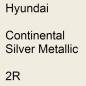 Preview: Hyundai, Continental Silver Metallic, 2R.